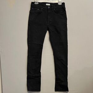 Tecovas 30x34 Men's Black Slim Straight Stretch Jeans